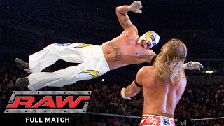 FULL MATCH  Rey Mysterio vs Shawn Michaels Raw Nov 14 2005 [upl. by Enad]