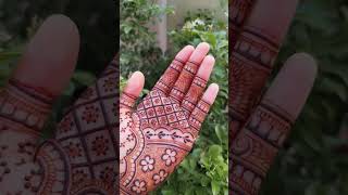 Karwa Chauth special mehndi karwachauth simplemehndi latestmehndi newdesign fronthandmehndi [upl. by Ferrigno]