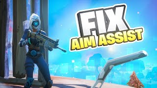 HOW To Fix AIM ASSIST Bug in CHAPTER 3 Fortnite Works for PS4PS5PCXBOX [upl. by Tterej]