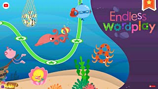 Endless Wordplay The Underwater Ocean  Part 7  Spelling Rhymes and Word Building [upl. by Kamila375]