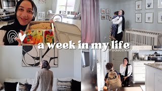 PRODUCTIVE WEEK IN MY LIFE Toddler Lunch Ideas Energy Bites Recipe Arabian MakeupNew Home Decor [upl. by Soo]