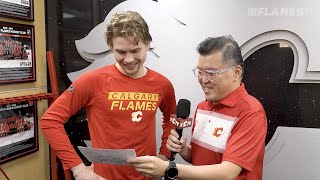 Flames TV Chinese  Connor Zary [upl. by Enymzaj]