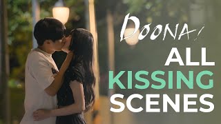 Doona  All Kissing Scenes  Won Joon and Doona kissscene kdrama [upl. by Kauppi]