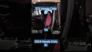 2023 Honda Civic Si Vs 2024 Honda Civic Si [upl. by Sixela786]