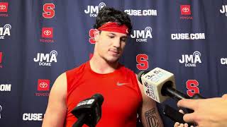 Dan Villari Interview  Spring Practice 5 [upl. by Marsiella]