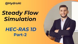 Steady Flow Simulation of a Compound Channel using 1d HECRAS model  Part2 [upl. by Dryden162]