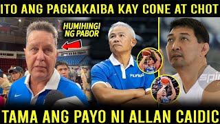 Tim Cone may PAKIUSAP Bago lilipad ang Gilas HAHARAP sa isang Korean team Caidic may PAYO sa Gilas [upl. by Lemuel508]