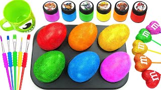 Satisfying Video Rainbow Mixing All Lollipop amp Color EGGS From Rainbow Magic My Candy amp Cutting ASMR [upl. by Jessa]