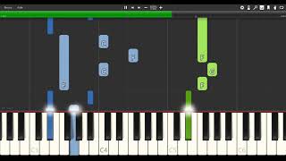 Musician  DGray Man PIANO TUTORIAL  SHEET MUSIC [upl. by Cassi]