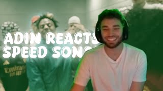 Adin Ross REACTS to Speeds new songs [upl. by Lisette845]