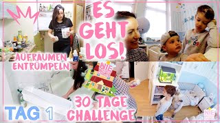 30 Tage MARIE KONDO Challenge • Extrem Entrümpeln • Tag 1• Kühlschrank • VLOG •Maria Castielle [upl. by Ahsuoj383]