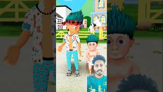 Mamu Mere cartoon 😜मामू मेरे पेट दर्द कर रहा है❤😘 comedy manu cartoonvideoshot dance short [upl. by Azalea46]