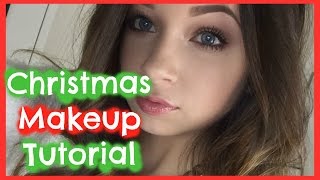 Christmas Makeup Tutorial  Tori Sterling ♡ [upl. by Fawcette625]