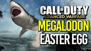 ADVANCED WARFARE MEGALODON EASTER EGG SharkWeek2017 [upl. by Markland]