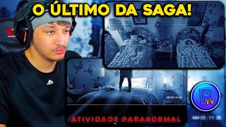 O ÚLTIMO ATIVIDADE PARANORMAL  Atividade Paranormal 5 REACT [upl. by Lavery249]