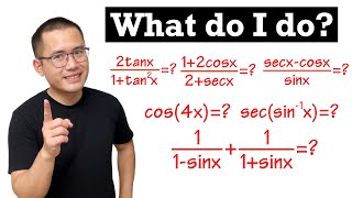 How to solve trigonometry identities ultimate practice [upl. by Arzed452]