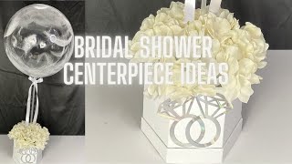 BRIDAL SHOWER CENTERPIECE IDEA  TUTORIAL  Eanjia Bubble Balloons [upl. by Yednil]