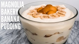 Magnolia Bakery Banana Pudding Recipe  The BEST Banana Pudding Ever [upl. by Darrej]