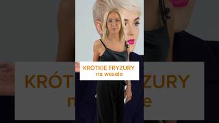 🎉🌸 Krótkie fryzury na wesele katarzynajarzebska fryzjermlawa hair fryzury krotkiewlosy slub [upl. by Sathrum766]