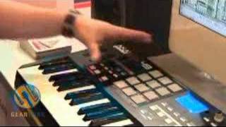 AKAI MPK49 Musikmesse 2007 Walkthrough [upl. by Adirahs427]