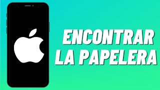 Cómo encontrar la papelera de iPhone [upl. by Nitreb93]