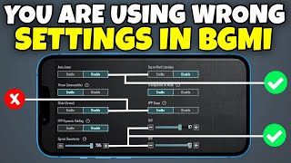 BGMI All New Basic amp Advance SETTINGSCONTROLS  Perfect BGMI Settings Guide  BGMI  Pubg Mobile [upl. by Laban]