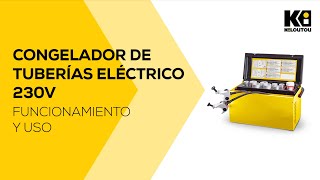 ¿Cómo utilizar el congelador de tuberías eléctrico 230v  Kiloutou España [upl. by Rangel]