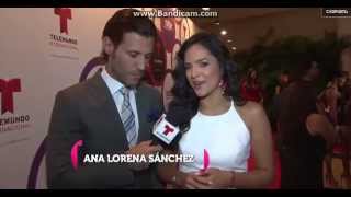 Ana Lorena Sanchez en Alfombra RojaNapte 2015 [upl. by Notseh782]