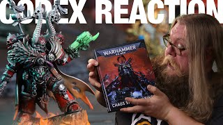 Tychos thoughts on the new Chaos Space Marine Codex [upl. by Ynotna]