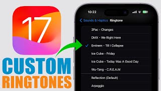 iOS 17  Set ANY Song as Ringtone on iPhone [upl. by Latreece]