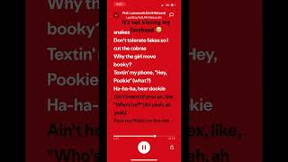 Hey pookie lyrics shorts shortsfeed viral [upl. by Hose]