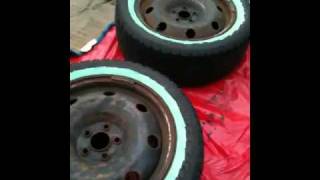 How to spray paint your Winter rims [upl. by Ellerrehs]