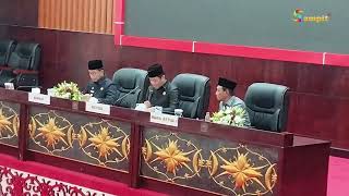 DPRD DAN PEMERINTAH SETUJUI KUA PPAS APBD 2025 [upl. by Nitsirc760]