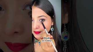 Glam Up For Diwali ✨ Eye Makeup Ideas [upl. by Znarf]