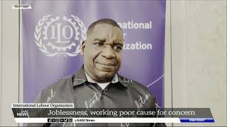 ILO  ILO applauds SAs Labour Survey results but raises concerns over working poor [upl. by Hwang946]