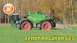 Spraying 2024  Fendt Rogator 665 self propelled sprayer [upl. by Carlen]