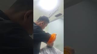 Potongan gaya rambut 2jari shortvideo subscribe [upl. by Asillem]