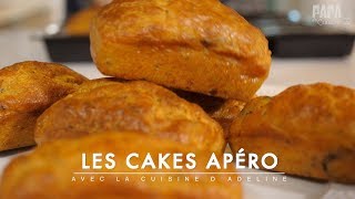 RECETTE CAKE SALÉ APÉRO  avec Adeline  THON FROMAGE OLIVE [upl. by Olen]