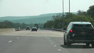 Interstate 84 Pennsylvania Greentown to Matamoras eastbound [upl. by Danella]