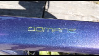 2021 Trek Domane SL5 quick review [upl. by Gnilyam13]