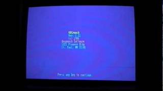 LGR  Keypunch Games on an IBM 5150 Part 3  Sports Spectacular [upl. by Nannahs]