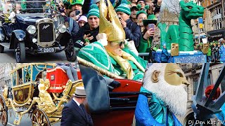 St Patricks Day Parade in Dublin 2022 [upl. by Ecinev]