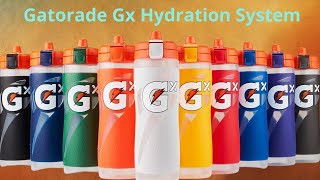 Gatorade Gx Hydration System  30 ounce Bottles and Pods [upl. by Anneis]