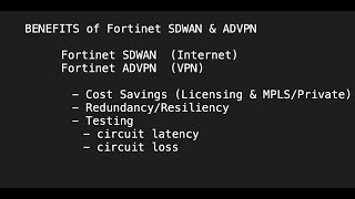 Benefits of Fortinet SDWAN amp ADVPN with real world examples [upl. by Onahpets887]