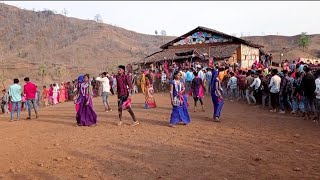 Adivasi shadi dance video aakdiya 2023 [upl. by Haerb]