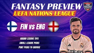 FIN vs ENG Dream11 Team  Finland vs England Dream11 Team  Fantasy Tips Teams and Prediction [upl. by Henri]