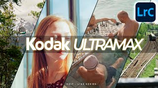 How to Create the Kodak Ultramax 400 Look in Lightroom Classic Tutorial [upl. by Dabbs]