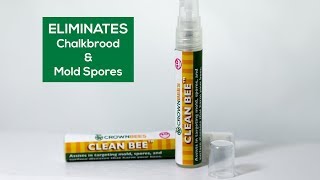 Clean Bee™  Eliminates Chalkbrood and Mold Spores [upl. by Einrae]