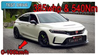 Part 12  Stage 2 Honda Civic Type R FL5  Malaysia POV Test Drive CC Subtitle [upl. by Eelanej]