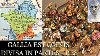 Gallia est omnis divisa in partes tres ancient Gaul educational video [upl. by Ottinger843]